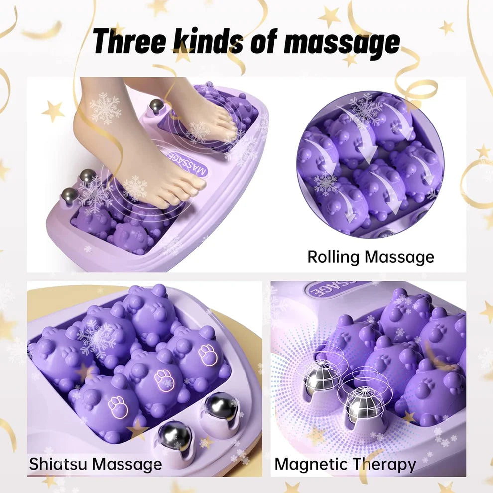 Innovative Foot Massager| Wheels for Pain Relief | Plantar Relaxation