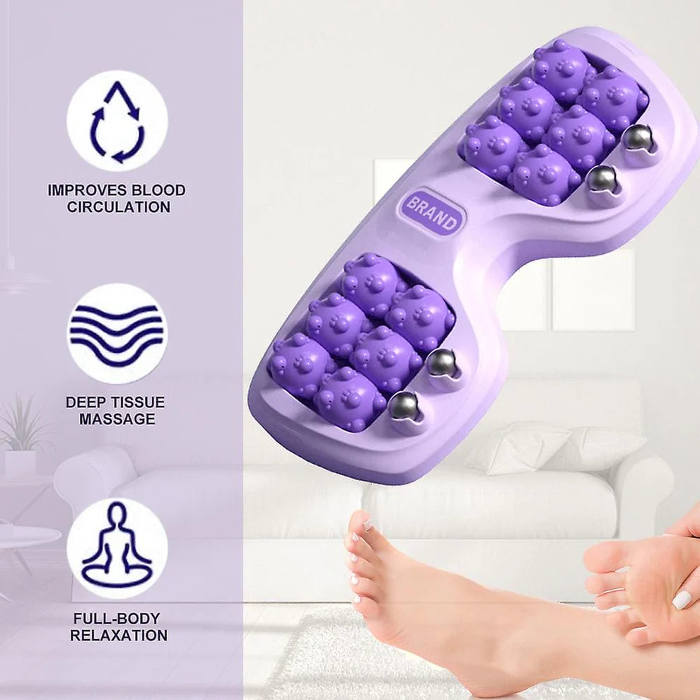 Innovative Foot Massager| Wheels for Pain Relief | Plantar Relaxation